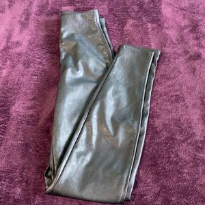 H&M leather leggings